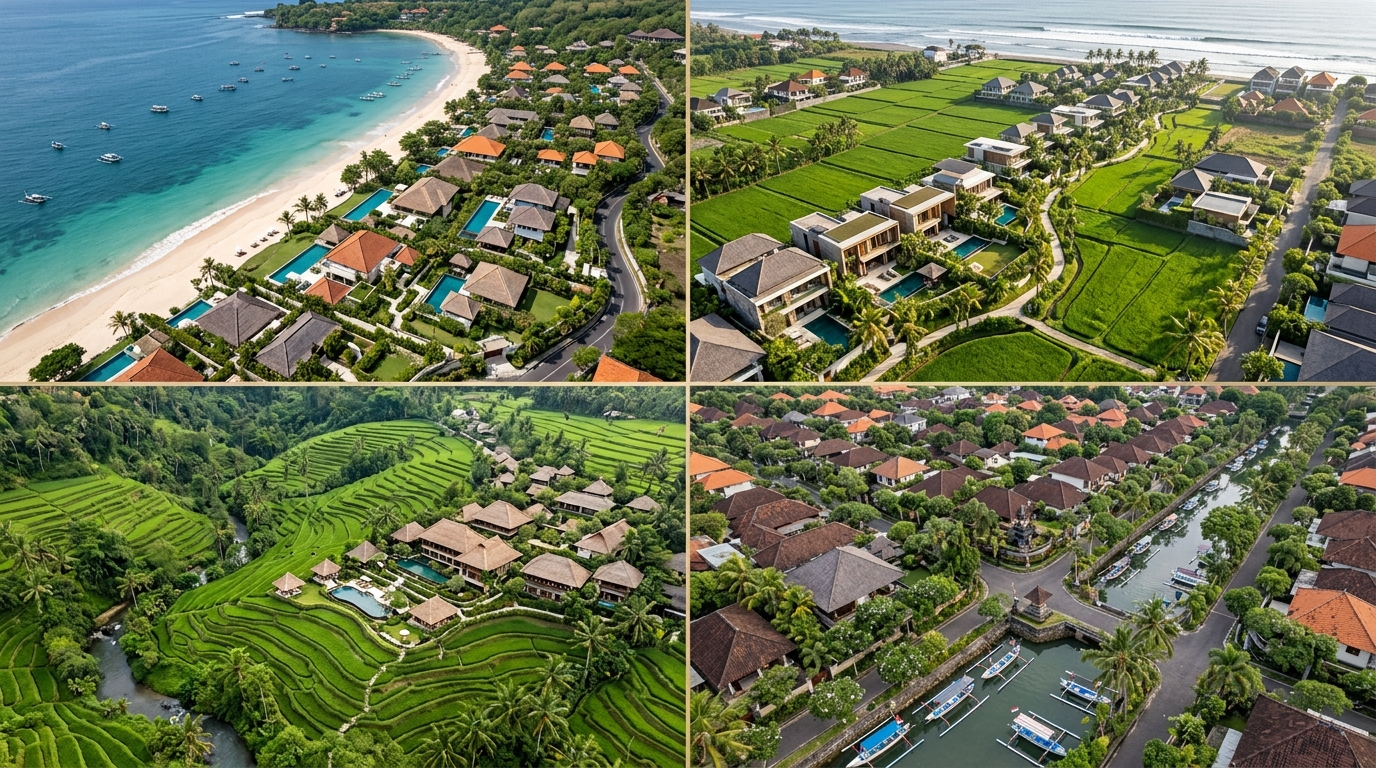 Area Terbaik di Bali untuk Berbagai Tujuan Properti