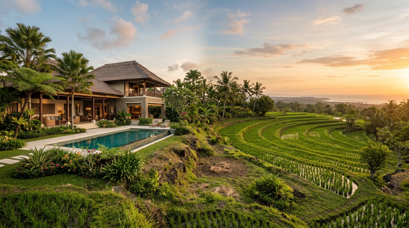 Vila atau Tanah di Bali: Investasi Mana yang Sesuai dengan Rencana Anda?